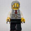 fig-008452 – Light Bluish Grey Torso Jacket, Black Legs, Light BLuish Grey Hair, 3626cpr0388