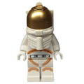 fig-008514 – Astronaut, Woman, White Torso and Legs, Orange Trim