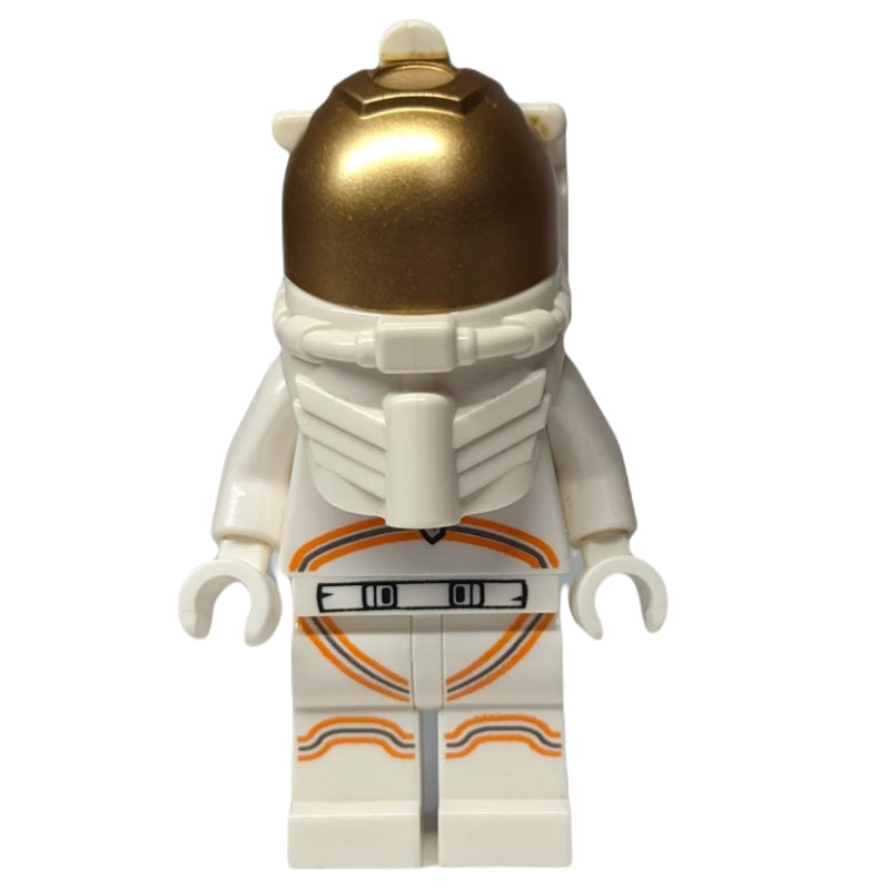 fig-008514 – Astronaut, Woman, White Torso and Legs, Orange Trim