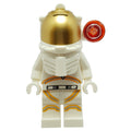 fig-008523 – Astronaut - White Torso and Legs, Orange Trim, White Helmet, Side Lamp Red