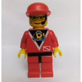 fig-008555 – Marine Explorer, Red Shirt with Divers Logo, Red Legs, Red Cap, Glasses and Headset
