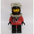 fig-008556 – Diver, Man, Red Wetsuit, Black Helmet with Mask, Airtank, Stubble