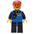 fig-008568 – Marine Explorer, Blue Wetsuit, Red Cap, Headset