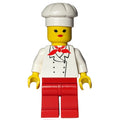 fig-008569 – Chef, Woman, Red Neckerchief, Red Legs