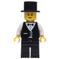 fig-008639 – Groom, Black Suit, Black Top Hat