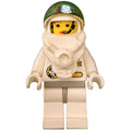 fig-008653 – Astronaut, Woman, White, Light Gray Hips, Helmet with Breastplate and Large Chrome Gold Visor, Headset