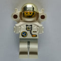 fig-008657 – Astronaut, White, Light Gray Hips, Helmet with Large Chrome Gold Visor, Rocket Pack, Headset