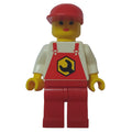 fig-008668 – Mechanic, Woman, Red Overalls, Red Cap