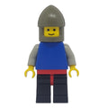 fig-008731 – Knight, Blue Torso, Black Legs, Dark Gray Helmet