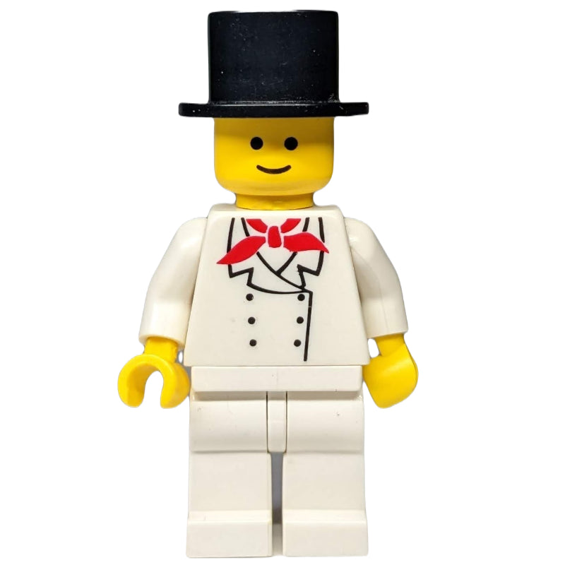 fig-008732 – Chef, Red Neckerchief, White Legs, Top Hat
