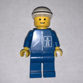 fig-008750 – Man, Blue Jacket with Highway Logo, Blue Legs, White Cap