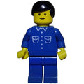 fig-008765 – Man, Blue Shirt with Buttons and Pockets, Blue Legs, Black Hair