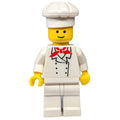 fig-008851 – Chef, Red Neckerchief, White Legs (3626b Head)