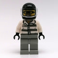 fig-008862 – Criminal, Prison Shirt with #86753, Light Bluish Gray Legs, Black Helmet with Visor, Eyemask