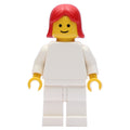 fig-008877 – Woman, Plain White, Red Hair