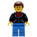 fig-008997 – Man, Black Jacket over Red Shirt, Blue Legs, Brown Hair