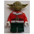 fig-009096 – Yoda, Olive Green Head, Santa Jacket