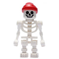 fig-009104 – Skeleton, Standard Face, Red Bandana Hat, Bent Mechanical Arms