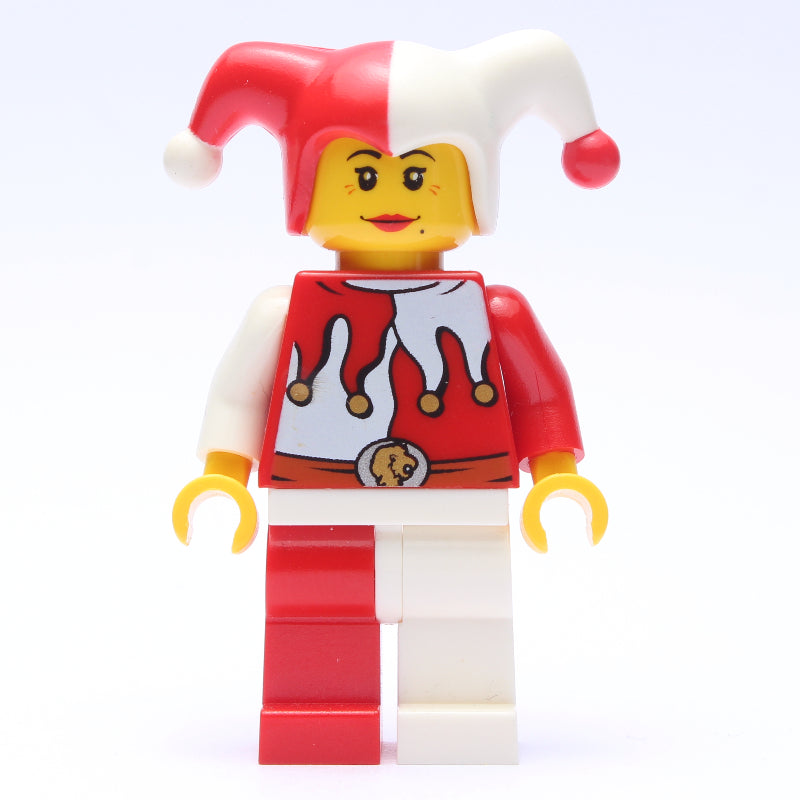 fig-009109 – Jester, Woman, Red and White