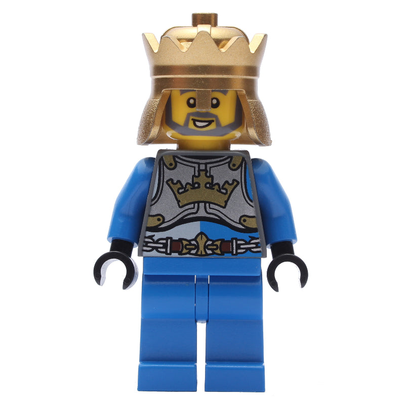 fig-009151 – King - Blue Torso, Blue Legs, Gold Crown