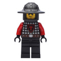 fig-009153 – Knight - Black Torso, Black Legs, Pearl Dark Gray Helmet