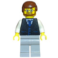 fig-009159 – Black Torso, Light Bluish Grey Legs, Reddish Brown Hair