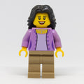 fig-009168 – Lavender Torso, Dark Tan Legs, Black Hair