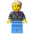 fig-009187 – Dark Bluish Gray Torso, Medium Blue Legs, Tan Hair