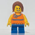 fig-009189 – Kid - Orange Torso, Blue Legs, Dark Orange Hair