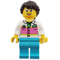 fig-009192 – White Torso, Medium Azure Legs, Dark Brown Hair