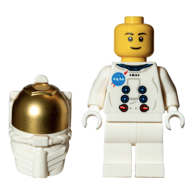 fig-009204 – NASA Apollo 11 Astronaut - Straight Smile