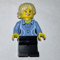 fig-009208 – Medium Blue torso, Black Legs, Tan Hair