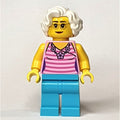 fig-009217 – Bright Pink, Medium Azure, White Hair
