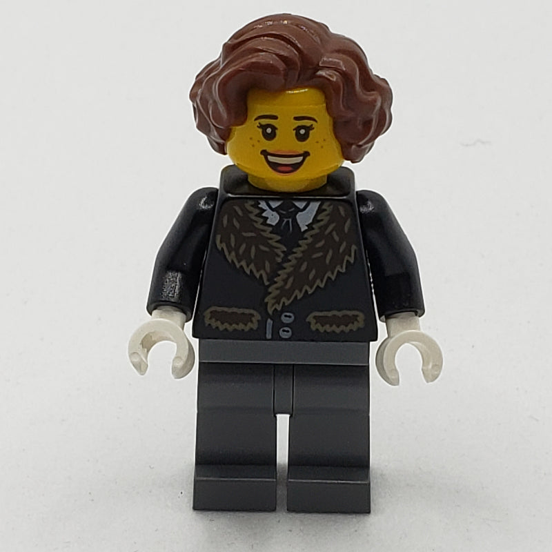 fig-009235 – Black Torso, Dark Bluish Gray Legs, Reddish Brown Hair