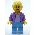 fig-009241 – Medium Lavender Torso, Medium Blue Legs, Tan Hair