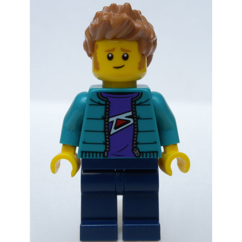 fig-009246 – Dark Turquoise Torso, Dark Blue Legs, Medium Nougat Hair