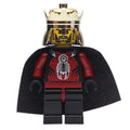 fig-009251 – King, Dark Red Armor, Black Cape, Gold Crown