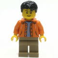 fig-009265 – Orange Torso, Dark Tan Legs, Black Hair