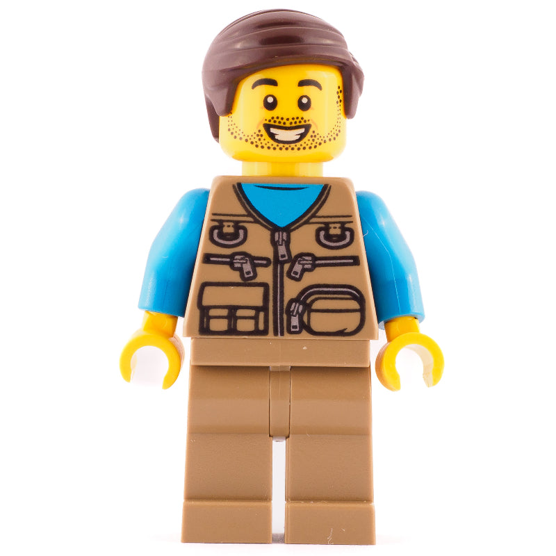 fig-009268 – Dark Tan Torso, Dark Tan Legs, Dark Brown Hair