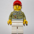 fig-009271 – Olive Green Torso, White Legs, Red Cap