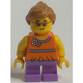 fig-009275 – Kid - Orange Torso, Medium Lavender Legs, Medium Nougat Hair