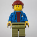 fig-009314 – Blue Torso, Olive Green Legs, Dark Red Cap