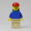 fig-009315 – Blue Torso, Tan Legs, Red Cap, Green Backpack
