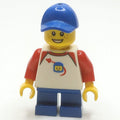fig-009318 – Kid - White Torso, Blue Legs, BLue Cap