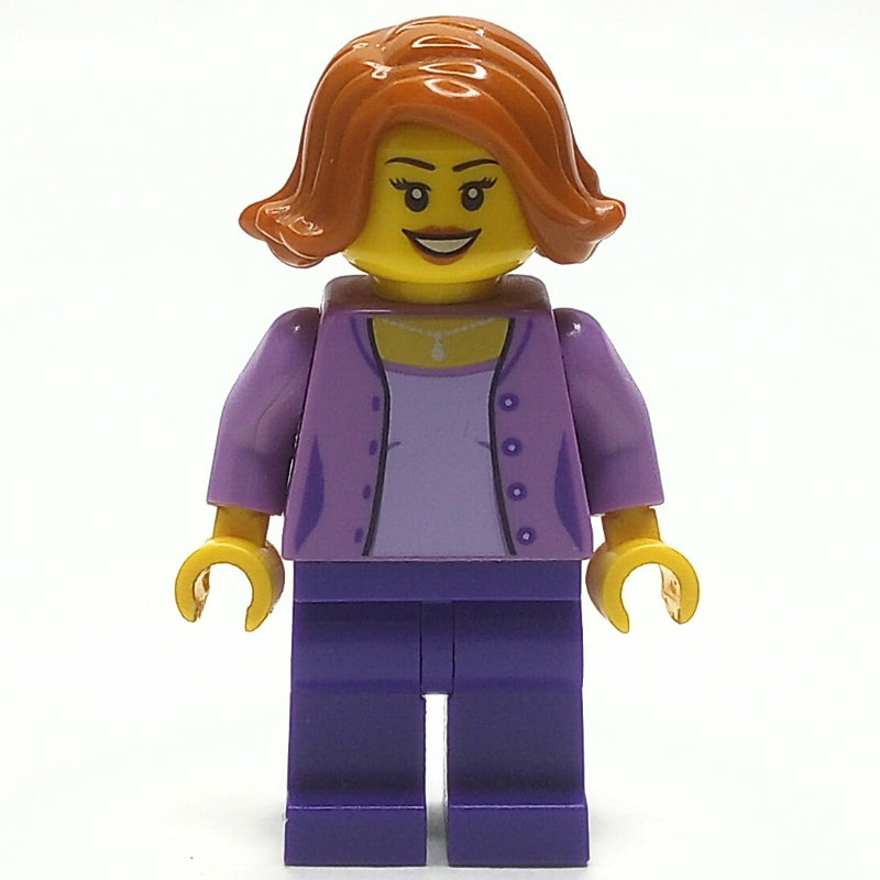 fig-009322 – Medium Lavender, Dark Purple, Dark Orange Hair