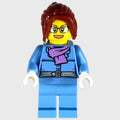 fig-009330 – Medium Blue Torso, Medium Blue Legs, Dark Red Hair