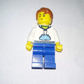 fig-009365 – White Torso, Blue Legs, Dark Orange Hair