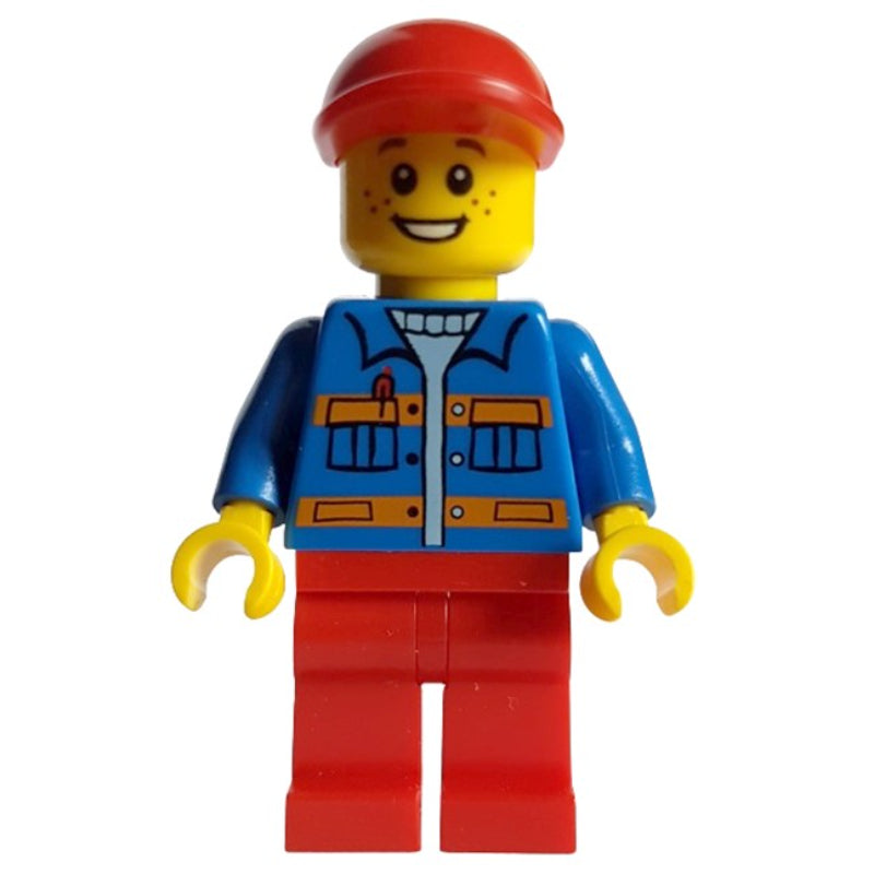 fig-009380 – Blue Torso, Red Legs, Red Cap