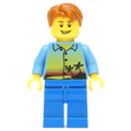 fig-009386 – Medium Blue Torso, Blue Legs, Dark Orange Hair