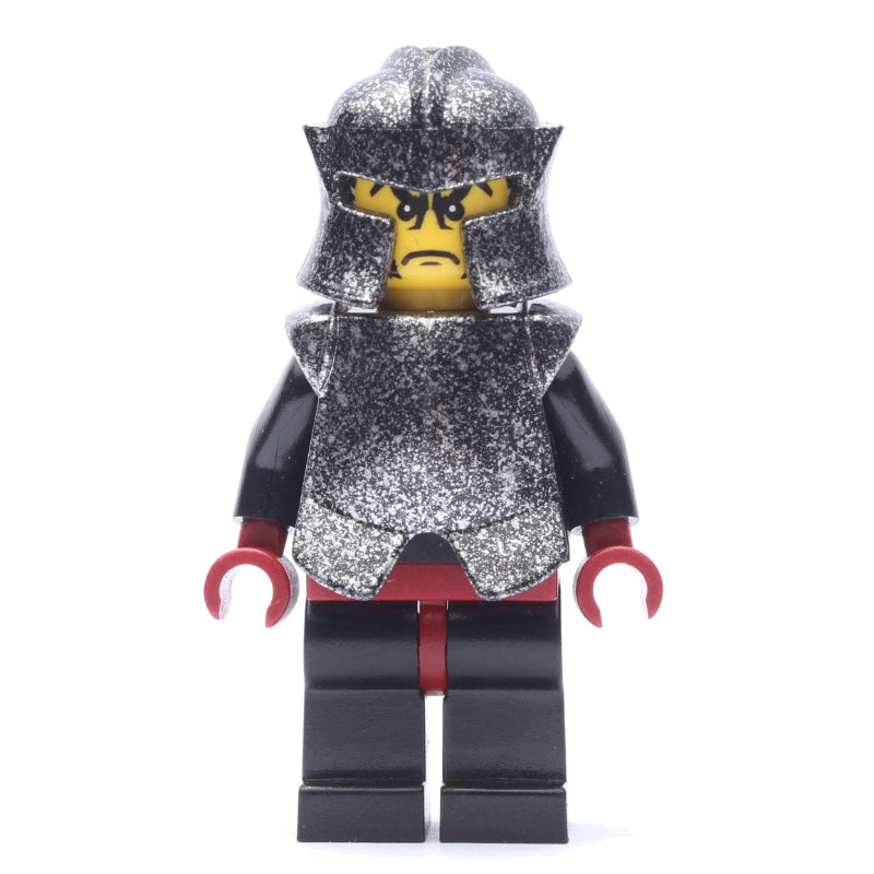 fig-009387 – Shadow Knight, Speckle Black-Silver Helmet and Armor